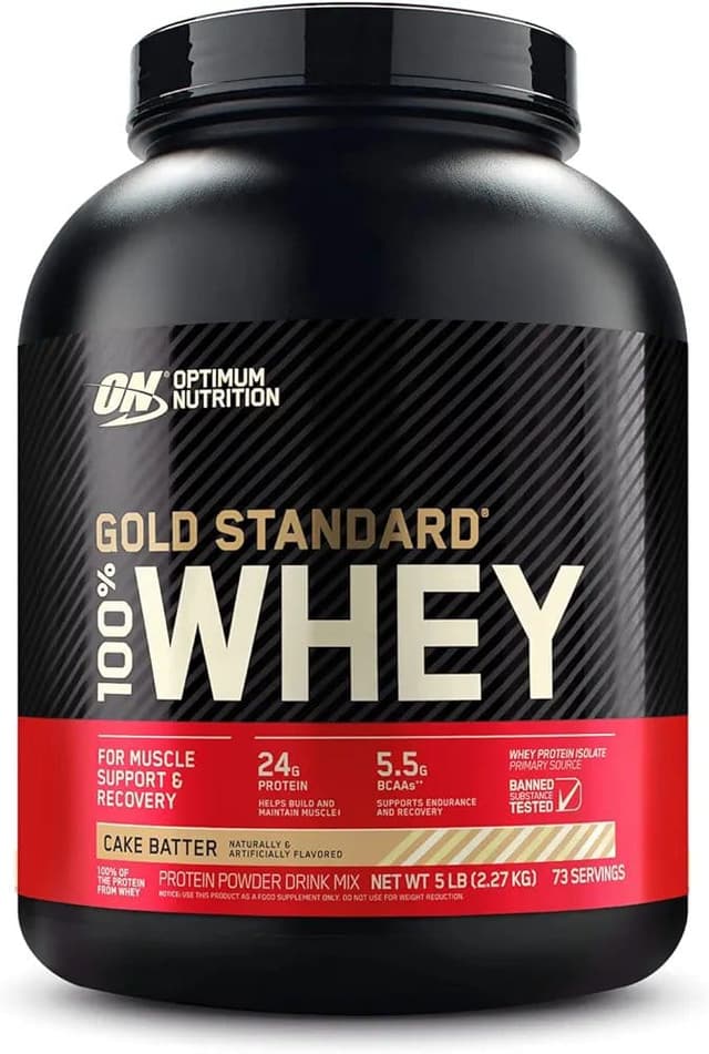 Optimum Nutrition Gold Standard 100% Whey Protein Powder